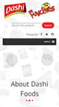 Mobile Screenshot of dashifoods.com